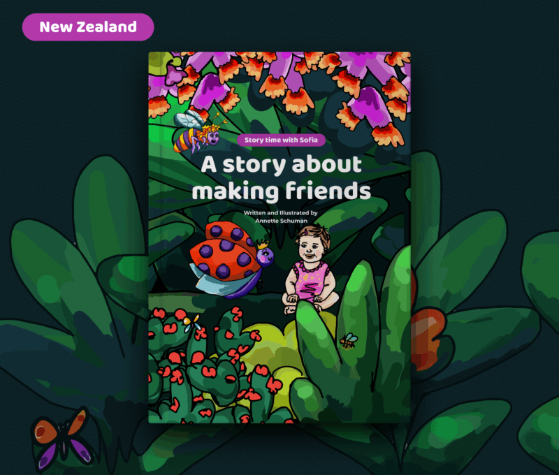 A story about making friends - New Zealand